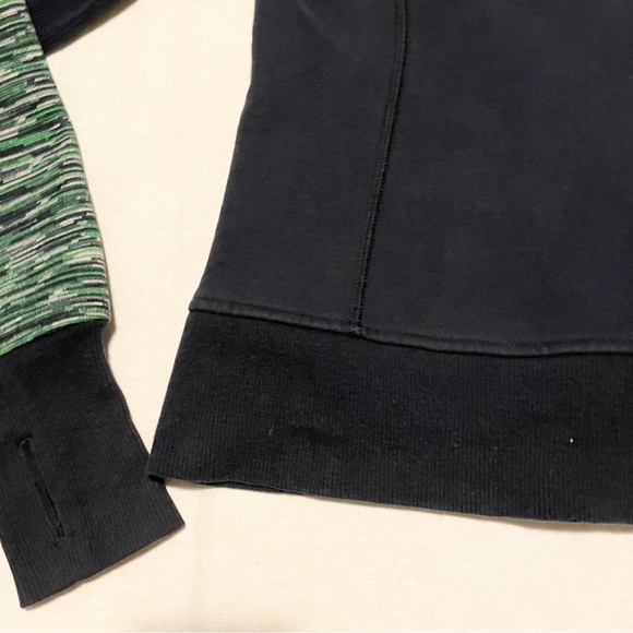 Lululemon Scuba Hoodie Stretch Green Bean Inkwell Wee Are From Space - Picture 14 of 16